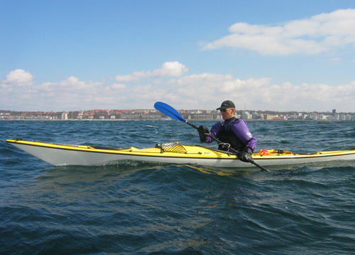 Per in front of Helsingborg, Sweden, April 10, 2005, Photo: Lars-ke