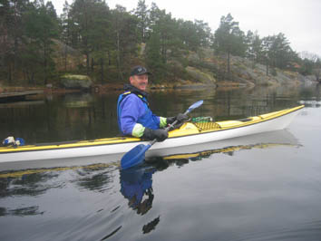 Per at Älö in Misterhult archipelago, Sweden, November 28, 2004, Photo: Lars-Åke